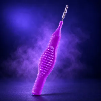 Brossette Violet Arctique droite, 0,6 mm