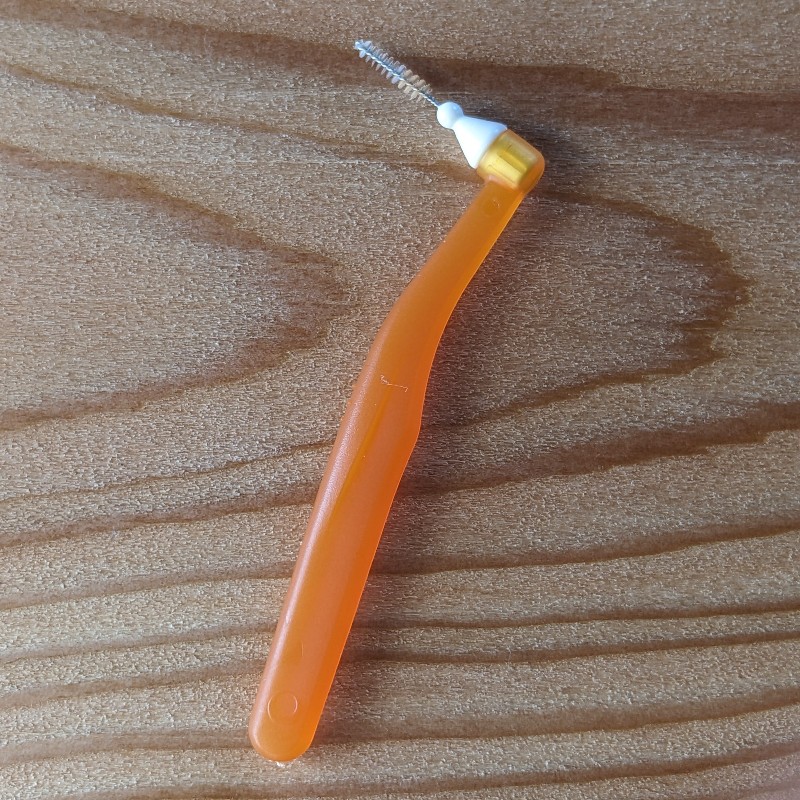 Brossette interdentaire OKAMURA® L 0,8 mm fine Orange