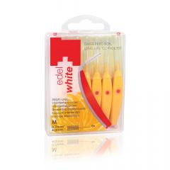 Brossette interdentaire edel+white® M 0,7 mm Jaune x 6