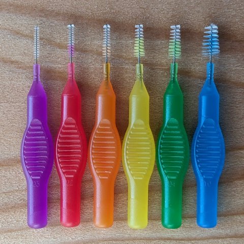 Brossette interdentaire OKAMURA® Pack d'essai 6 tailles différentes