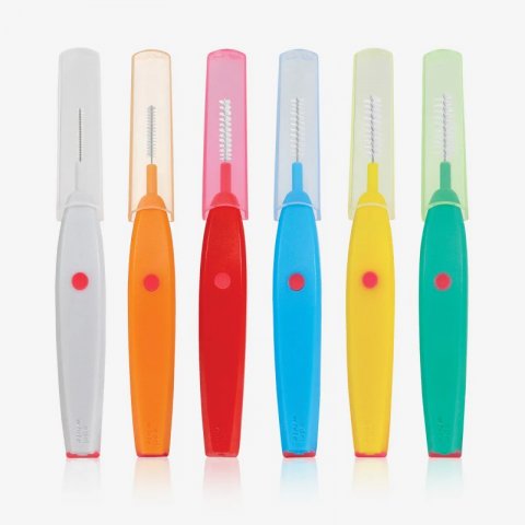 edel+white brossette interdentaire Pack d'essai 6 Tailles 