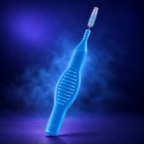 Brossette Bleu Polaire droite