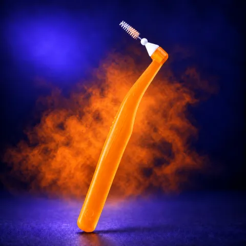 Brossette Orange Aurore coudée