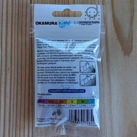 Orange Aurore droite — Sachet verso