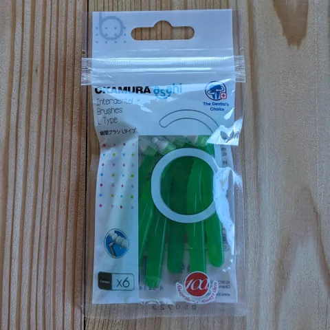 Vert Glacier coudée — Sachet recto